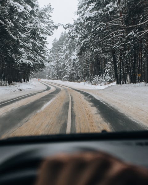 driving in snow